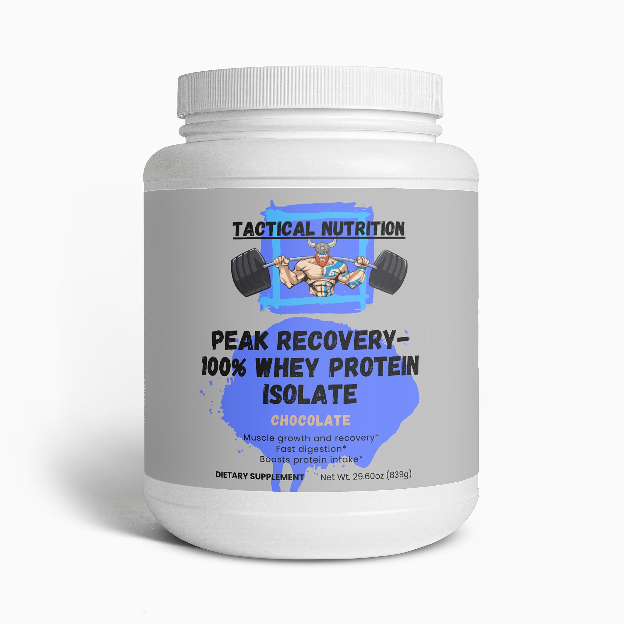 Peak Recovery Whey – 100% Isolate (Chocolate)