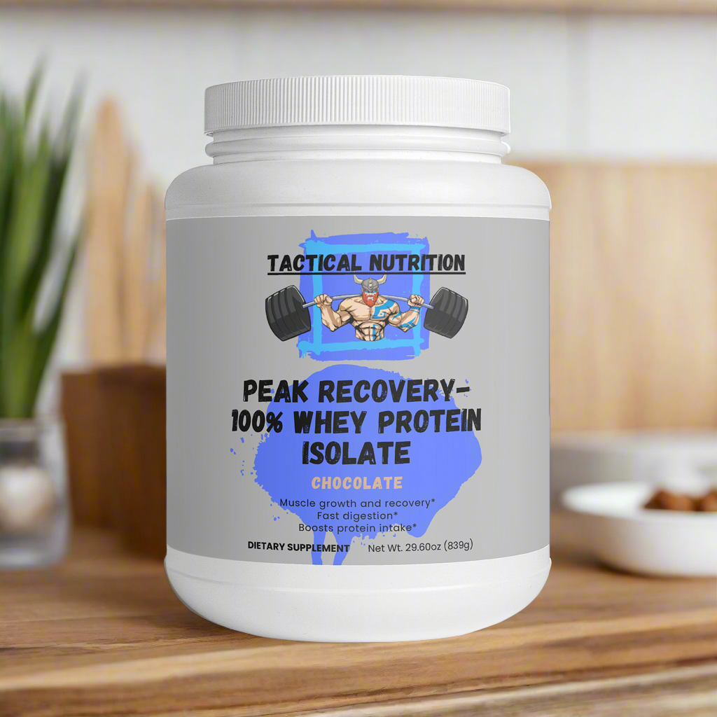 Peak Recovery Whey – 100% Isolate (Chocolate)